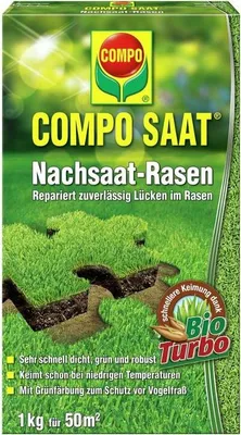 Obrázok produktu pre COMPO  13883 COMPO SAAT Tráva na dosievanie, 1 kg na 50 m²