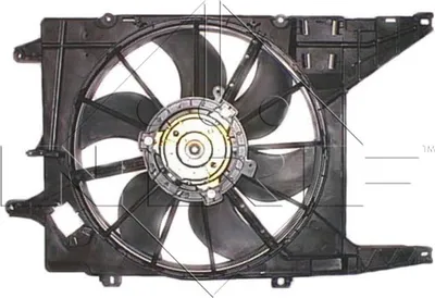 Produktbild von NRF 47367 Lüfter Motorkühlung Kühlerlüfter für RENAULT Scénic I (JA0/1, FA0) Wasserkühler