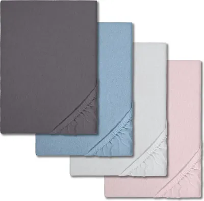 Immagine prodotto di Confezione economica 4 colori di lenzuola per bambini Winterflausch 180 x 190 - 200 x 200 cm