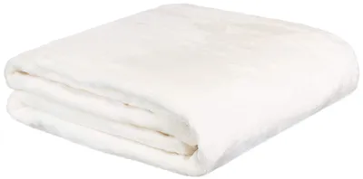 Zdjęcie produktu dla Elzusha - Miękki koc idealny do przytulania, wykonany z mikrofibry, przypominający kaszmir, wymiary 150x200 cm, kolor kremowy