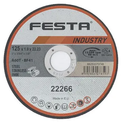 Immagine prodotto di Festa Industry disco da taglio 180x2,0x22 / conf. 1 pz