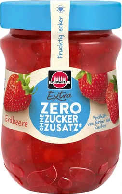 Produktbild von Schwartau Extra Zero Erdbeere, 280g