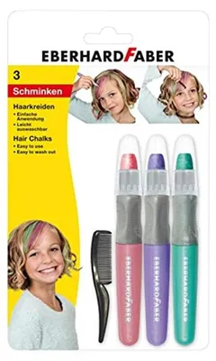 Produktbild von Eberhard Faber Hair Chalks Pastell, Haarkreide für Kinder