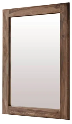 Immagine prodotto di MASSIVMOEBEL24 | specchio in legno di Shesham / Acacia 100x3x70 smoked cherry tinto TORONTO #137