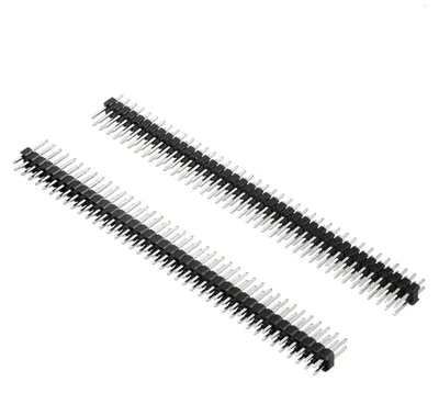 5x 40-Pin männliche Header, 2,54 mm, 13 mm lang