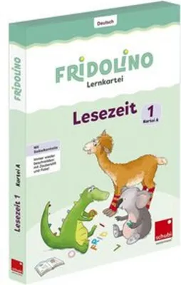 Image de Fridolino-Lernkartei. Lesezeit 1. Schuljahr (Box A)