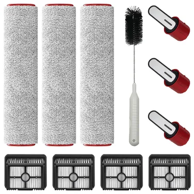 Productafbeelding van Accessoires voor nat- en droogstofzuiger met borstelrollen en HEPA-filters