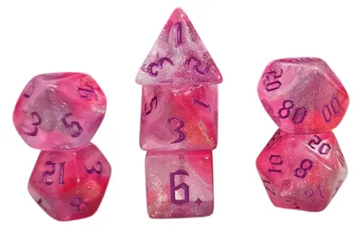 Produktbild von Würfelset Galaxy: Rasperry (Pink) (7)