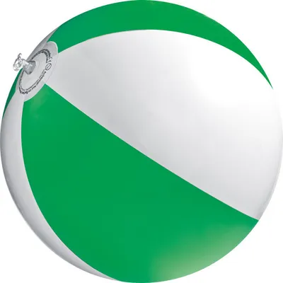 Produktbild von Strandball / Wasserball / Farbe: grün-weiß