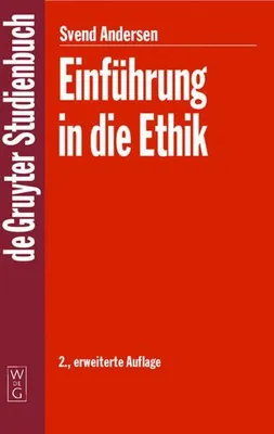 Produktbild von Einführung in die Ethik
