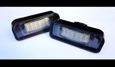 Für Mercedes S-Klasse W220 ab 1998-2005 2x LED Kennzeichenbeleuchtung in der Farbe von Goingfast