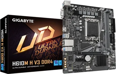 Produktbild von Gigabyte H610M H V3 DDR4 Motherboard