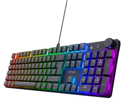 Produktbild von Torix Mechanische Tastatur Deutsches Layout QWERTZ Huano-Switches Volle Größe Kabelgebunden