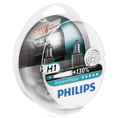 Produktbild von Philips X-tremeVision H1 P14.5s 12 V 55 W (2 Stück)