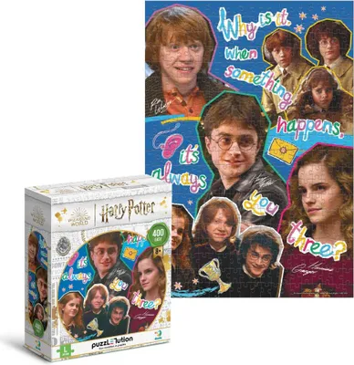 Produktbild von Harry Potter 400-teiliges Puzzle - Große Teile