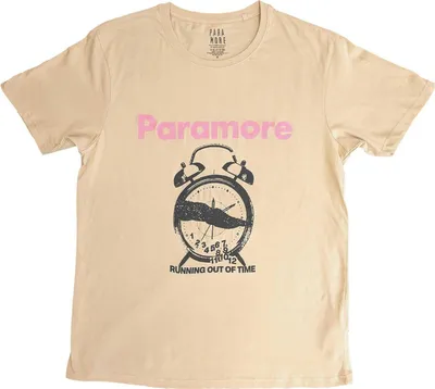 Produktbild von Paramore - T-Shirt für Herren/Damen Uni RO8218 (S) (Sand)