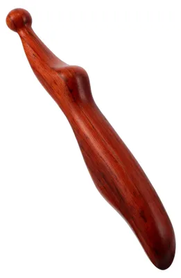 Produktbild von Massage-Stab aus Sandelholz für Meridian-Therapie und Muskelentspannung