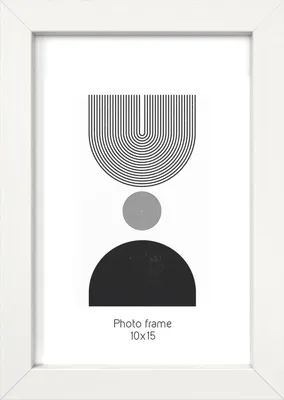 Image de STYLER, cadre photo décoratif de 10x15 cm, modèle Basic, idéal pour les photos, parfait pour le salon, la chambre ou le bureau