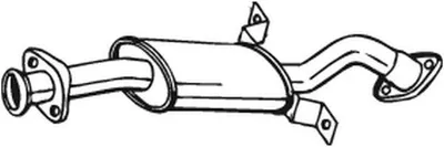 Produktbild von Bosal Mittelschalldämpfer  177-257