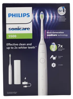 Image de Philips HX7110/02 Sonicare 5500 elektrische Zahnbürste, weiß