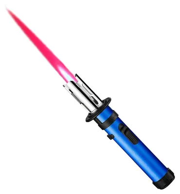 Obrázek produktu pro Nastavitelný kuchyňský zapalovač s červeným plamenem, plnitelný, odolný proti větru, Jet-Flame