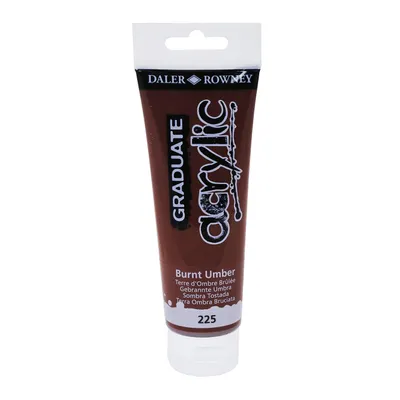Obrázek produktu pro Daler Rowney Graduate Akrylová barva Burnt Umber 120 ml 1 ks