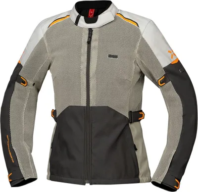 Produktbild von iXS Damen Tourster-BigAir 1.0 Jacke dunkelgrau-steingrau-orange