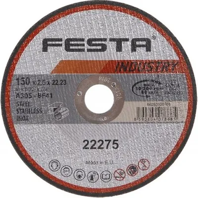 Produktbild von Trennscheibe Metall 150 x 2.5 x 22.2 FESTA INDUSTRY