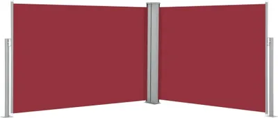 Immagine prodotto di vidaXL Tenda laterale estensibile rossa 100 x 1000 cm