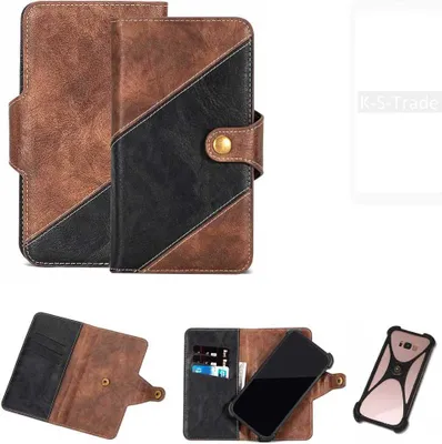 Produktbild von K-S-Trade Handyhülle Schutzhülle Bookstyle Case kompatibel mit OnePlus OnePlus 8 Klapphülle Cover Hülle Schutztasche 1x
