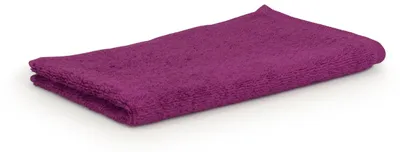 Zdjęcie produktu dla Ręcznik gościnny Möve Zen, 30 x 50 cm, wykonany w 100% z bawełny Solucell, kolor: Berry