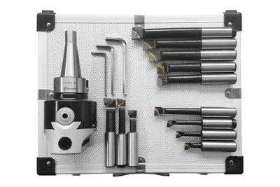 Produktbild von PAULIMOT Bohr-/Ausdrehkopf-Set 75 mm SK30 (DIN 2080) / M12