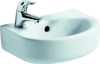 Produktbild von Ideal Standard Connect - Waschtisch 350x155x260 mm, 1 Hahnloch, mit Überlauf, weiß E791201