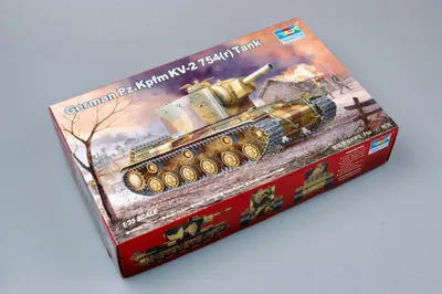 Obrázok produktu pre Trumpeter Nemecký Pz.Kpfwg. KV-2 754 1:35