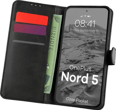 Produktbild von Bizon Case Pocket OnePlus Nord 5 schwarz