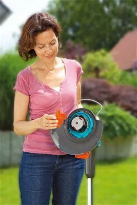 Produktbild von Gardena 05306-20, Grau, Rot, 10 m, Turbotrimmer SmallCut 300, 1 Stück(e)