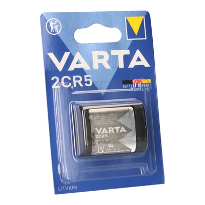 Image de 2CR5 2CR5M Pile photo lithium 6V VARTA Professional