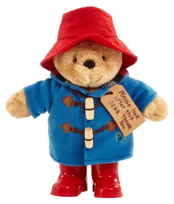 Zdjęcie produktu dla Tęczowy pluszowy miś Paddington w butach