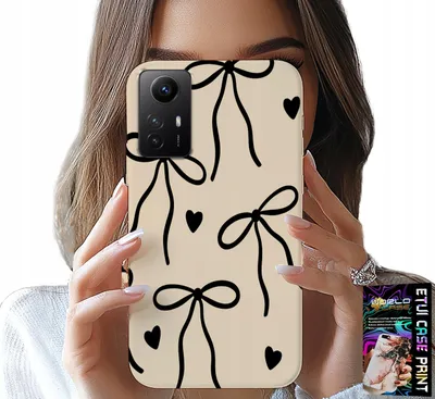 Obrázok produktu pre Puzdro pre Xiaomi Note 12S 4G - béžová stuha Cocards Fashionable Patterns