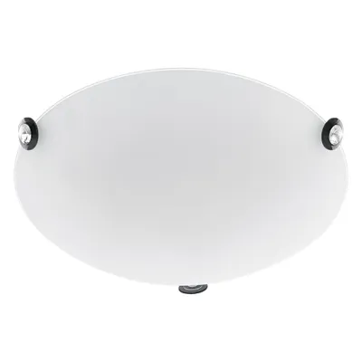 Produktbild von Eglo 93624 Cafiera LED Wandleuchte / Deckenleuchte 12W Stahl Glas weiss schwarz