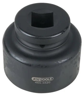 Produktbild von KS Tools 460.3420, Buchse, 1", Metrisch, 1 Kopf/Köpfe, 75 mm, Stahl