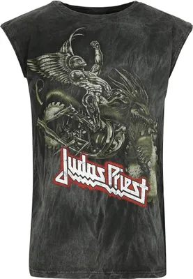 Produktbild von Judas Priest Tank-Top Herren Painkiller grau Band-Merch, Bands 100% Baumwolle XL