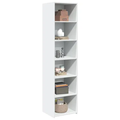 Produktbild von Möbel Highboard Modernes Design - Mehrzweckschrank Anrichte - Kommde für Flur - Weiß 45x41x185 cm Holzwerkstoff Top3777528