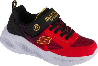 Produktbild von Skechers Meteor-Lights - Krendox 401495L-RDBK, Sneaker, für Jungen, Rot, Größe: 27