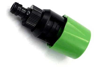 Produktbild von Wasserhahn-Anschluss, universelles Verbindungsstück für Gartenschläuche, Mischbatterie