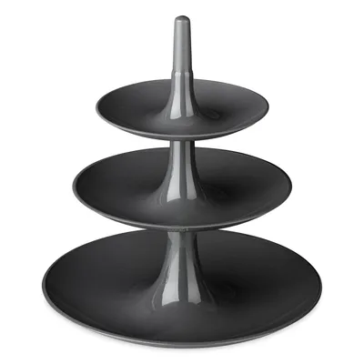 Produktbild von KOZIOL Etagere Babell M ash grey