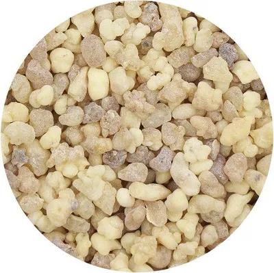 Produktbild von Weihrauch (Olibanum, Boswellia) - Natürliches Harz - Würziges Aroma - Beruhigende Atmosphäre - Handgefertigt - 200g
