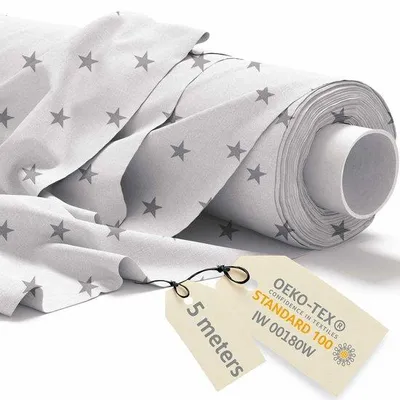 Produktbild von Stoffe 5Mx160cm 145g/m² Baumwolle Canvas Zeild