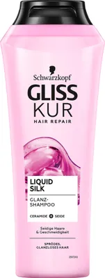 Produktbild von GLISS KUR Liquid Silk Glanz Shampoo außergewöhnlich weiches Haar 250ml