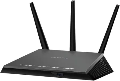Zdjęcie produktu dla NETGEAR R7000, Dual-band (2.4 GHz/5 GHz), Przewodowa sieć LAN, Czarny